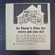 1961 elmer glue for sale  Jackson
