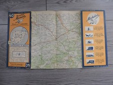 Ancienne carte michelin d'occasion  Saint-Max