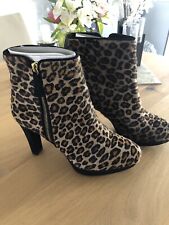 Echtfell stiefelette leoprint gebraucht kaufen  Heidesheim