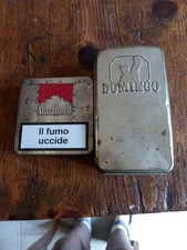 Portasigarette metallo malboro usato  Sarzana