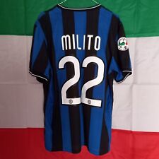 Inter milito match usato  Villafranca Sicula