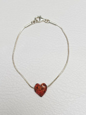 Bracciale solitario cuore usato  Vimodrone