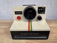 Câmera Land de Filme Instantânea Vintage Polaroid One Step Rainbow SX-70 FUNCIONA Testada comprar usado  Enviando para Brazil