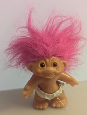 Boneca troll vintage 1986 DAM Norfin cabelo rosa quente Thomas Dam. 5" de altura comprar usado  Enviando para Brazil