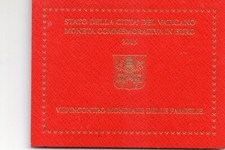 Moneta commemorativa folder usato  Melegnano