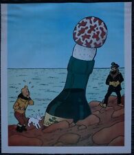 Tintin lithographie originale d'occasion  Le Raincy