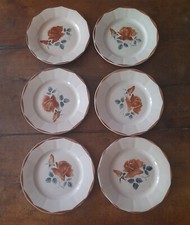 Assiettes anciennes digoin d'occasion  Valence-sur-Baïse