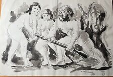 Ercolani ernesto disegno usato  Sorano