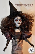 Boneca assustadora bruxa feiticeira fantasia ooak magia rara arte caprichosa escura macabra, usado comprar usado  Enviando para Brazil