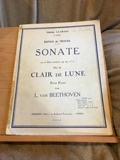 Beethoven sonate opus d'occasion  Rennes