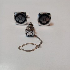 Cufflinks tie tack for sale  Shipping to United Kingdom