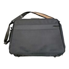 Bolsa de ombro Adidas preta de couro macia pasta laptop comprar usado  Enviando para Brazil