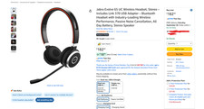 Jabra evolve wireless for sale  Vancouver