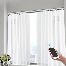 Na zamówienie Kompletna zmontowana inteligentna elektryczna szyna kurtynowa 4,2 m, używany na sprzedaż  Wysyłka do Poland