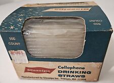 Vintage glassips cellophane for sale  La Mesa