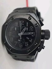 Swiss Legend relógio cronógrafo masculino Trimix quartzo preto 44mm comprar usado  Enviando para Brazil