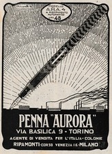 Pubblicita 1924 penna usato  Biella