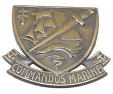 Insigne commandos marine d'occasion  Isigny-sur-Mer