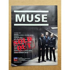 Muse november 2006 for sale  CHESTERFIELD