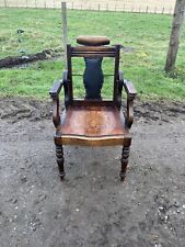 Victorian barbers chair for sale  MUIR OF ORD