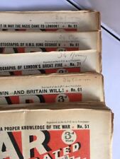 War illustrated wwii for sale  WARWICK