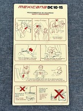 Safety card mexicana d'occasion  Expédié en Belgium