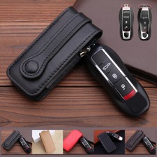 Capa chaveiro couro genuíno para Porsche 911 Cayenne Macan Panamera 718 comprar usado  Enviando para Brazil