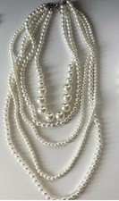 Long imitation pearl for sale  LONDON