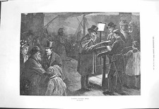 Old antique print for sale  UK