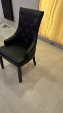 Leather dinning chair for sale  PUDSEY