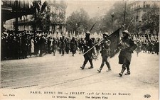 Cpa militaire the d'occasion  Expédié en Belgium