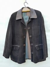 Usado, Jaqueta jeans caramelo veludo masculina grande marrom cobertor forrado sobre casaco comprar usado  Enviando para Brazil