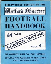 Watford official handbook for sale Watford official handbook for sale  CHALFONT ST. GILES