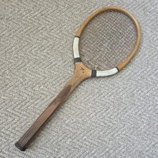 Antique wooden tennis for sale  WHITSTABLE