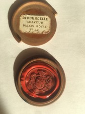 Antico sigillo ceralacca usato  Scandicci