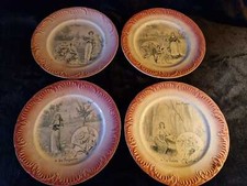 Assiettes parlante thème d'occasion  Villaines-la-Juhel
