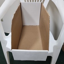 Cardboard storage bins for sale  Port Saint Lucie