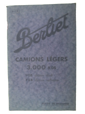 Catalogue 116 berliet d'occasion  Mollégès