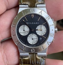 Usado, Bulgari Bvlgari Diagono CH 35 S relógio masculino cronógrafo quartzo estado de funcionamento comprar usado  Enviando para Brazil