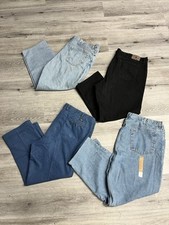 Lote de jeans por atacado - Lote de 4 jeans tamanho 46 - Lote de calças tamanho 46, usado comprar usado  Enviando para Brazil