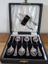Set teaspoons sugar for sale  WHITCHURCH