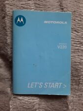 Motorola v220 mobile for sale  BRIERLEY HILL