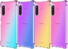 Capa telefone gradiente fina silicone transparente à prova de choque para Sony Xperia 10 V comprar usado  Enviando para Brazil