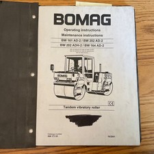 Bomag bw161 164 for sale  Sugar Grove