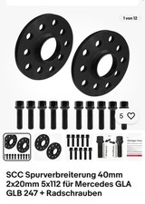 Scc spurverbreiterung 40mm gebraucht kaufen  Lampertheim