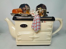 Large teapottery cream for sale  UK