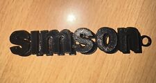 Simson schlüsselanhänger 3d gebraucht kaufen  Dermbach