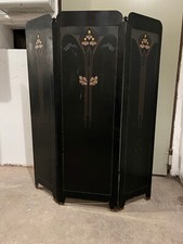 Paravent fenschirm jugendstil gebraucht kaufen  Hamburg