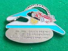 Pin's Zamac Auto Sport Formule 1 Gran Premio De España Catalunya 97 Signé FIA comprar usado  Enviando para Brazil