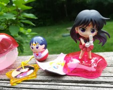 Lote de chaveiro e coonut Sailor Moon MARS Twinkle Statue Figure, vintage retrô anos 90 comprar usado  Enviando para Brazil